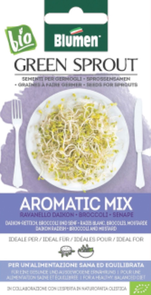 Germogli Aromatic Mix - acquista su Lovisetto Garden - Buste semi orto